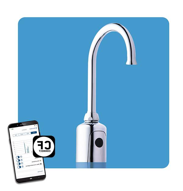 HyTronic for Patient Care Faucet with CF Connect App